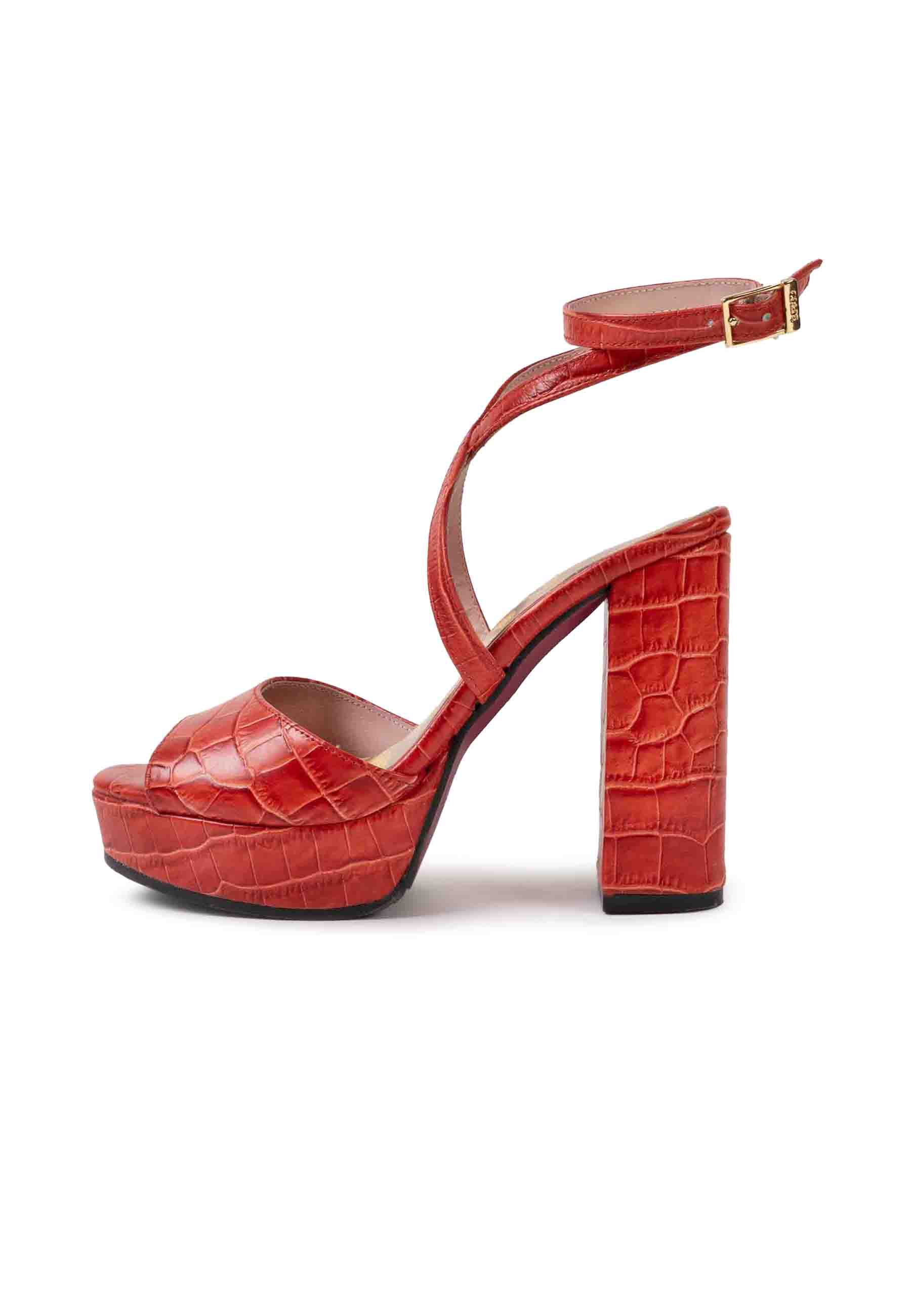 CUPLÉ Sandalias de tacón - red/rojo - Zalando.es