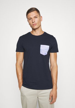 T-shirt med print - dark blue