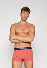 Lacoste 3 PACK - Boxer alsónadrág - sierra/marine-blossom