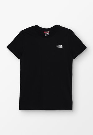 SIMPLE DOME TEE UNISEX - Camiseta básica - black