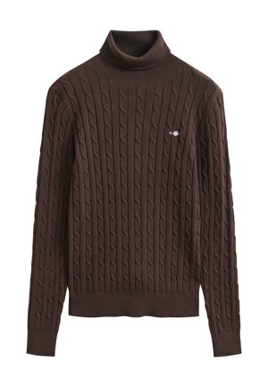 GANT, Jersey de punto - deep brown