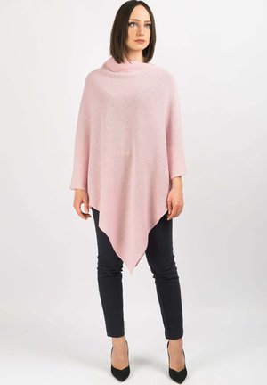 PONCHO - Mantella - rosa