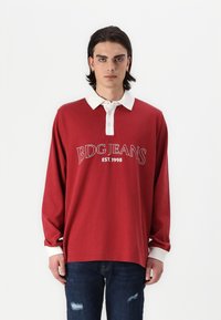 BDG Urban Outfitters RUGBY UNISEX - Topper langermet - burgundy