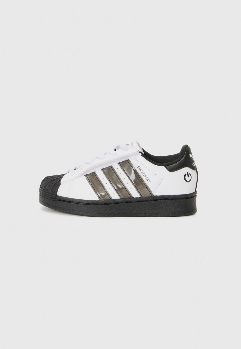 adidas Originals SUPERSTAR LED - Trainers - white/black
