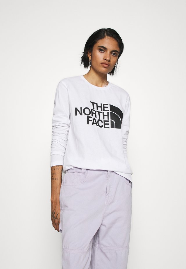 W STANDARD LS TEE - T-shirt à manches longues - white
