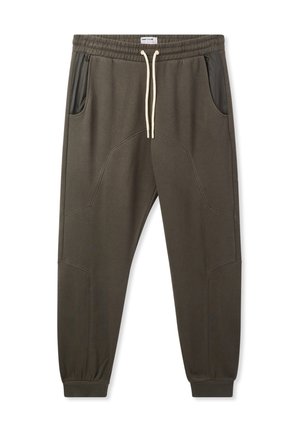 CON CUCITURE TRNPOPLAB - Pantaloni sportivi - beige scuro