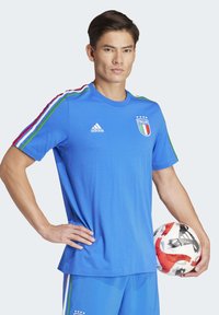 adidas Performance ITALY FIGC DNA TEE - Landsholdstrøjer - blue