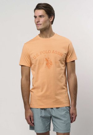 ARCHIBALD - Trükipildiga T-särk - peach cobbler