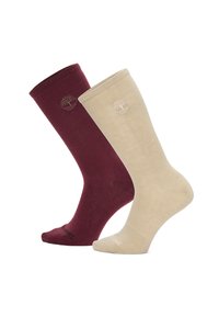 2 PACK - Strømper - burgundy