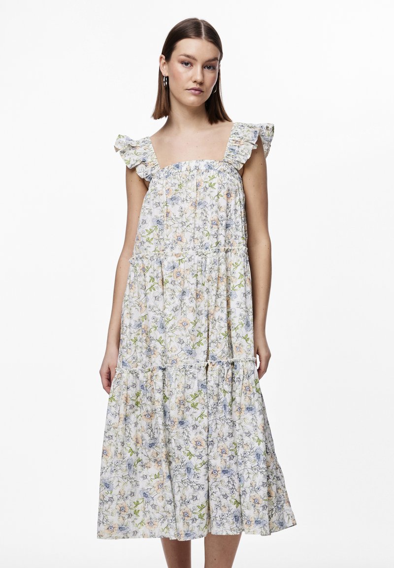 Pieces PCAMARYL DRESS - Dnevna haljina - cloud dancer