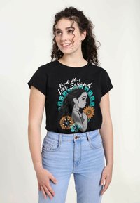 Disney MOANA LIES BEYOND - Camiseta estampada - black