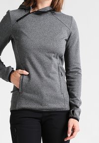 Even&Odd active Fleecetrøjer - mottled grey
