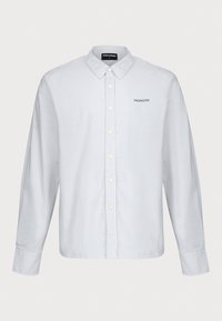 OVERSIZED LONGSLEEVE - Button down-skjorte - white/pearl grey