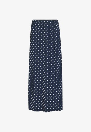 VILA, MAXIROCK VILEOA HIGH WAIST - Jupe longue - navy blazer