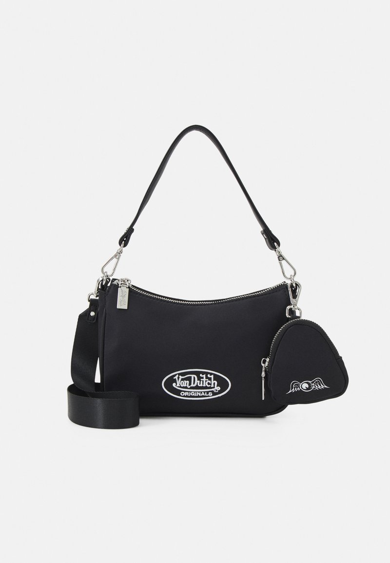 Von Dutch KACEY SCHOULDER SET UNISEX - Mala de mão - black