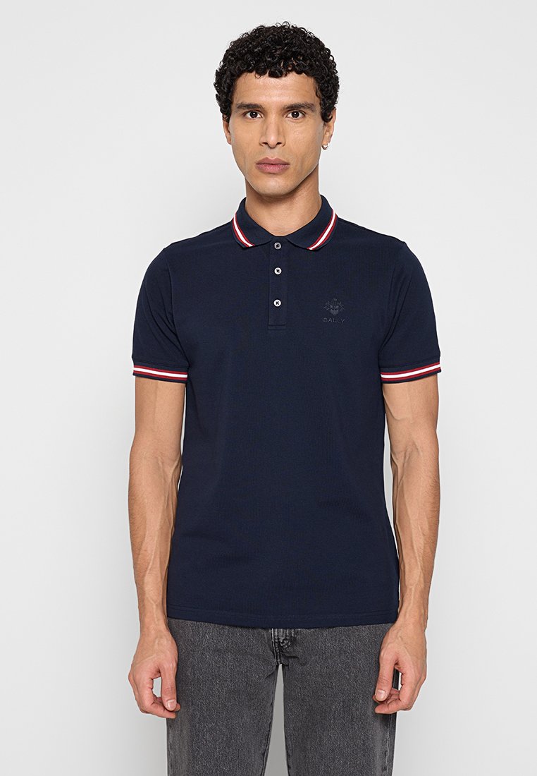 Bally Poloshirt blauw Bally Poloshirt blauw