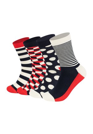 CLASSIC SOCKS GIFT SET UNISEX 4 PACK  - Socks - navy multi