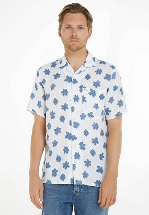 REGULAR FIT KURZARM - Camisa - white   blue coast   multi