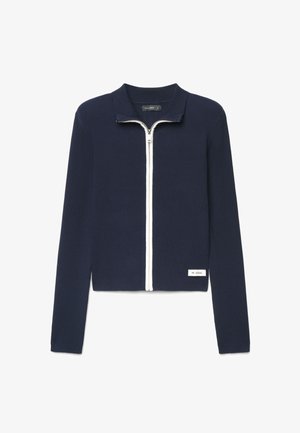 Calliope, MAGLIA TINTA UNITA - Strickjacke - blu notte