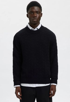 Jersey de punto - black