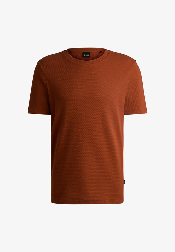 TIBURT - Basic T-shirt - dark orange six4