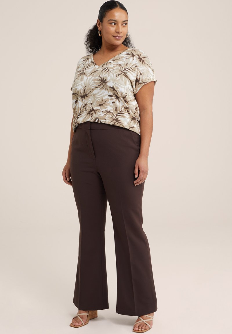 WE Fashion T-shirt print beige