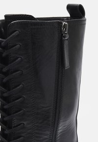 Zign Studio LEATHER - Čizme s vezicama - black
