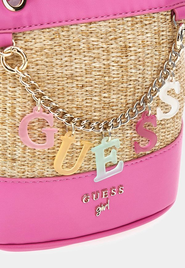 MINI BUCKET – Umhängetasche – fuchsia