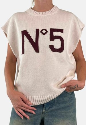 T-shirt con stampa - bianco