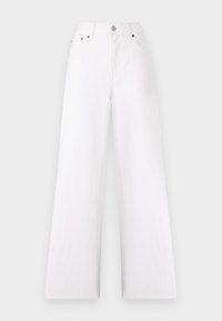 CLEAN CURVY WIDE LEG - Relaxed fit jeans - white clean
