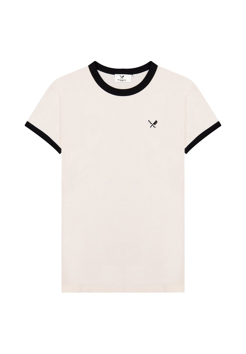 Distorted People RINGER - T-shirts basic - whisper white/offwhite ...