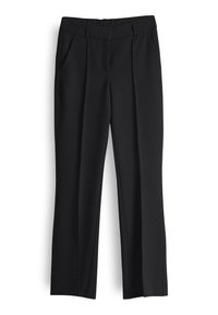 MID RISE ANKLE RELAXED FIT - Pantalon classique - black