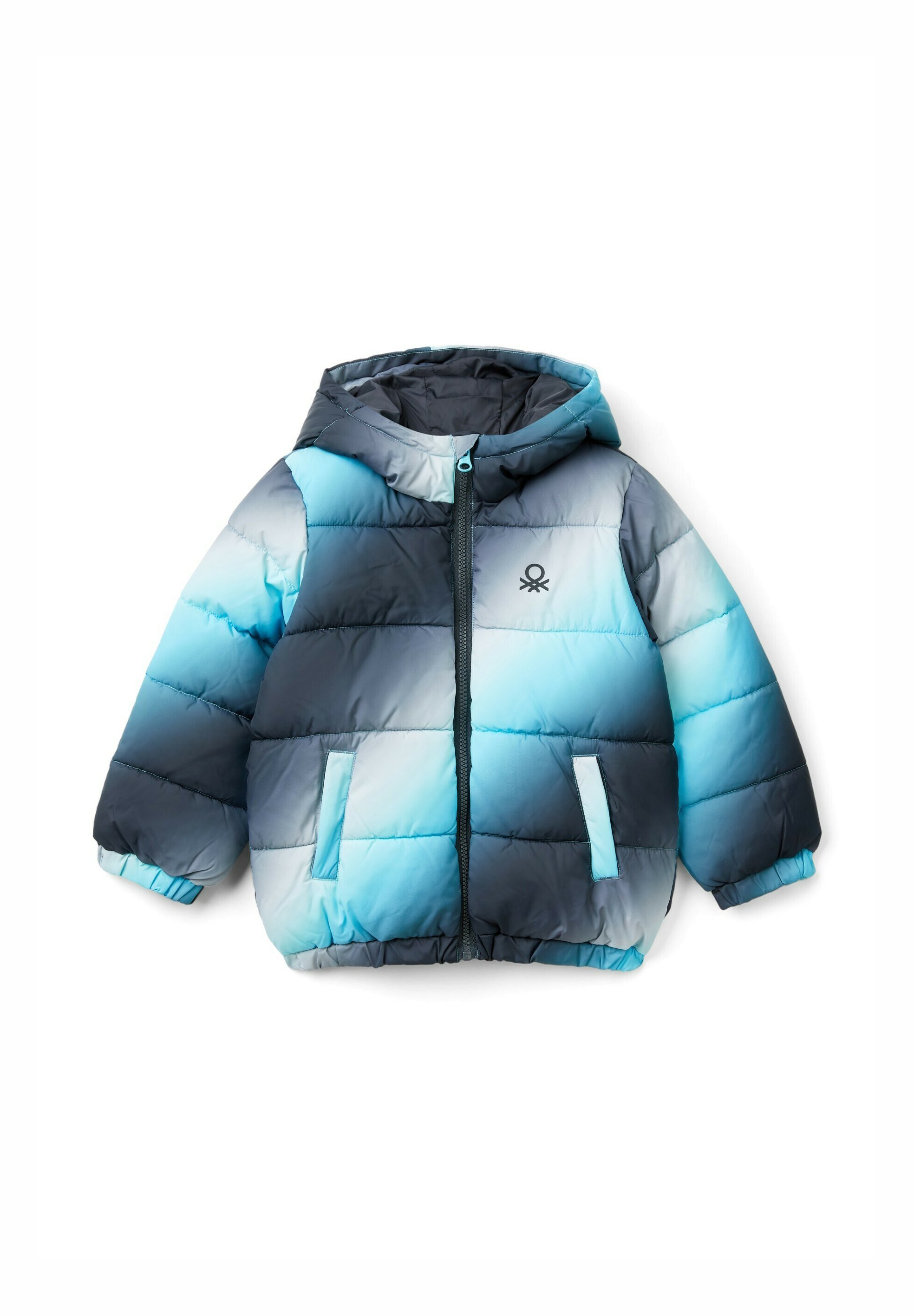 United Colors of Benetton FADED LOOK Winterjacke dark blue