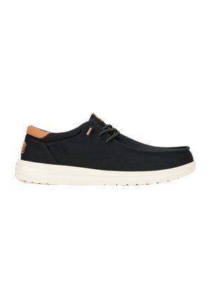 PAUL - Sportlicher Schnürer - black