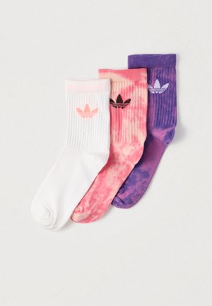 TIE DYE 3 PACK - Chaussettes - blush pink/purple rush/white