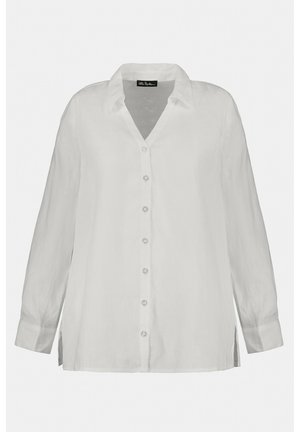 Ulla Popken Button-down blouse - offwhite