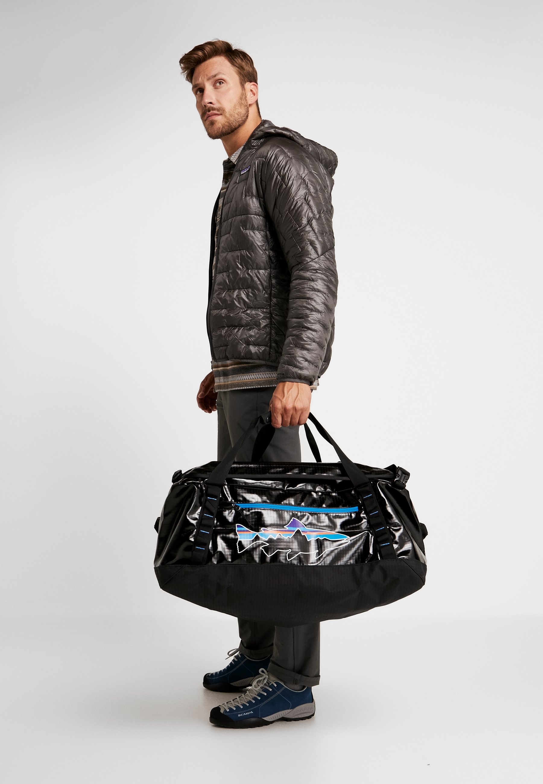 Patagonia BLACK HOLE DUFFEL 55L UNISEX - Borsa per lo sport - black/nero -  Zalando.it
