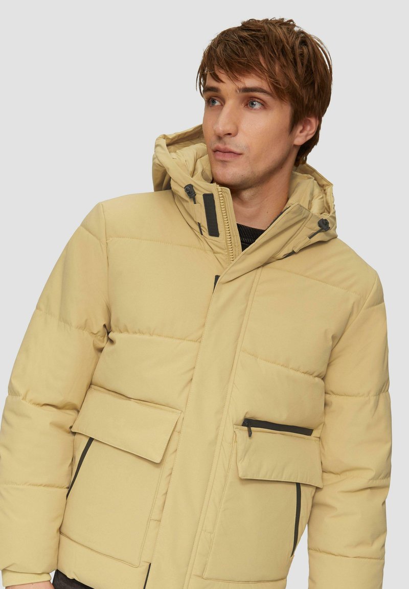 QS Winterjacke goldgelb/dunkelgelb - Main Image