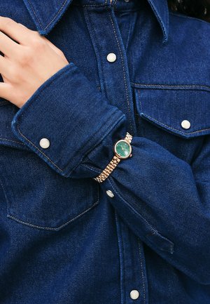 ELAN LUMINE MALACHITE - Uhr - rose gold coloured