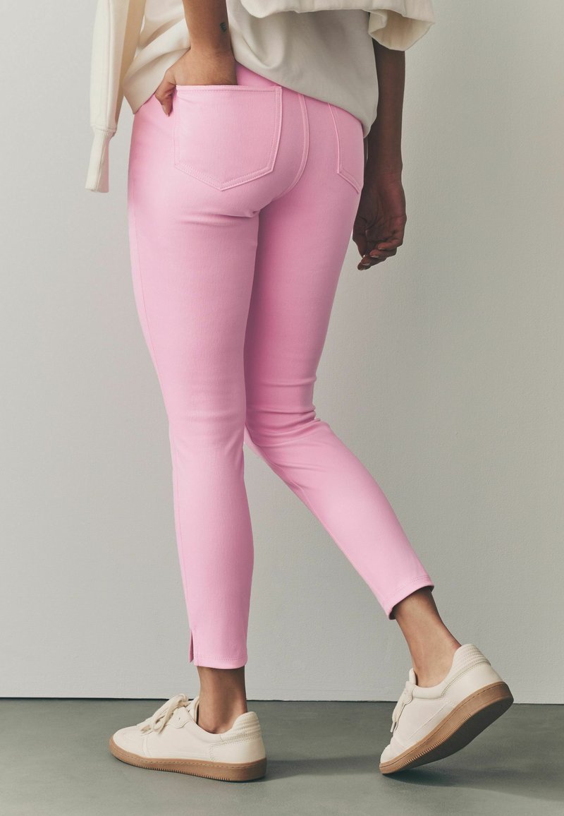 Pink Skinny Jeans Light Pink High Waisted Jeans Wholesale Pink