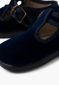 Pisamonas HEBILLA - Ballerine con cinturino - azul marino