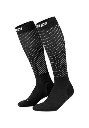 CEP, PRO RUN REFLECTIVE TALL 3.0 - Sports socks - black