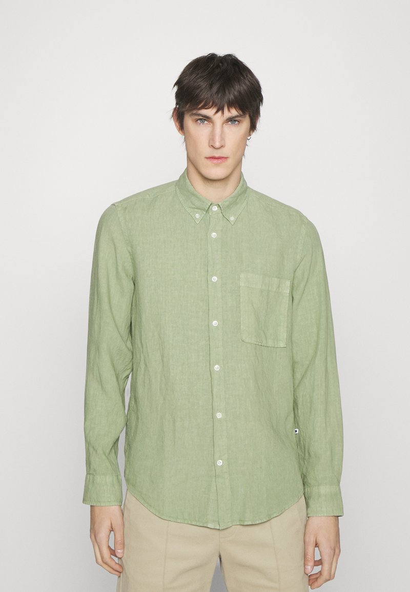 NN.07 ARNE Shirt pale green/green Zalando