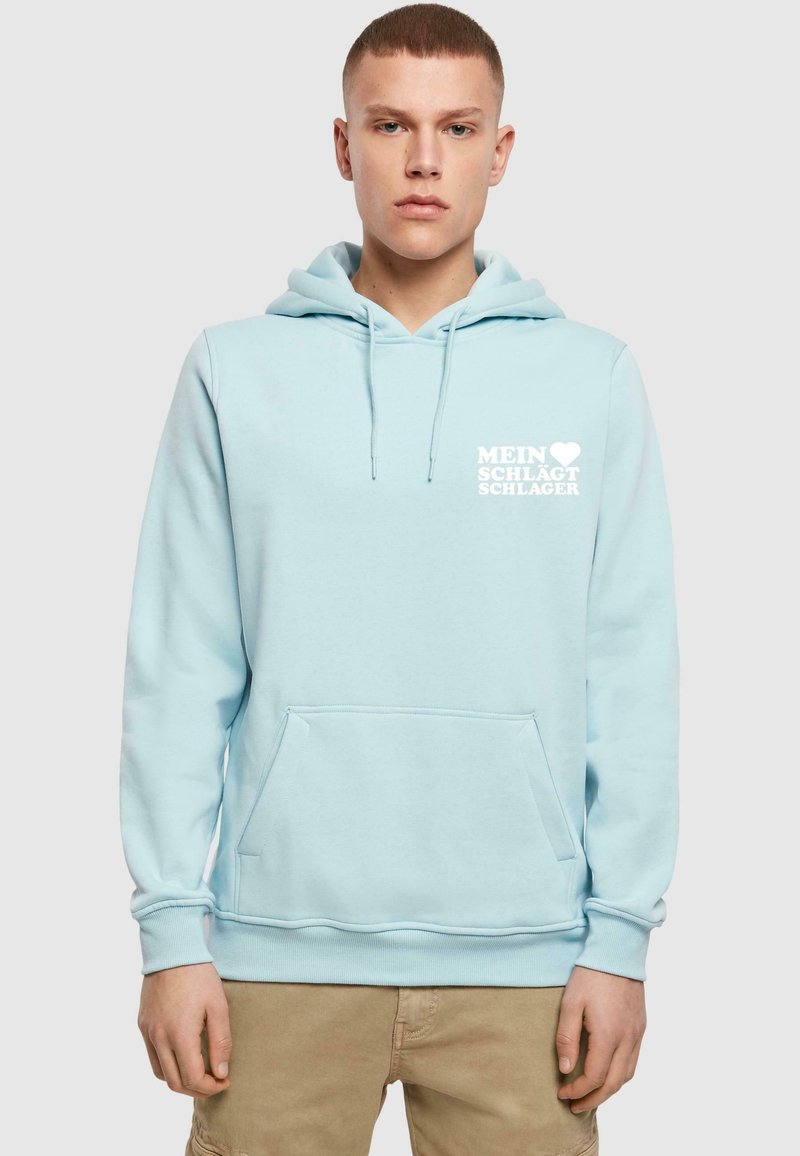 Merchcode MHSS LOGO - Mikina s kapucí - ocean blue