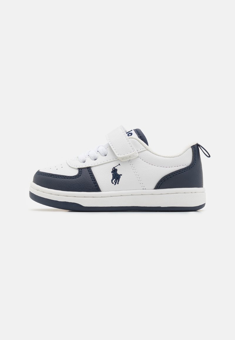 Polo Ralph Lauren COURT II UNISEX Trainers white/navy/white Polo Ralph Lauren COURT II UNISEX Trainers white/navy/white