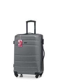 WITTCHEN MEDIUM SUITCASE WITH LUGGAGE TAG FROM ABS - Trolley - grey