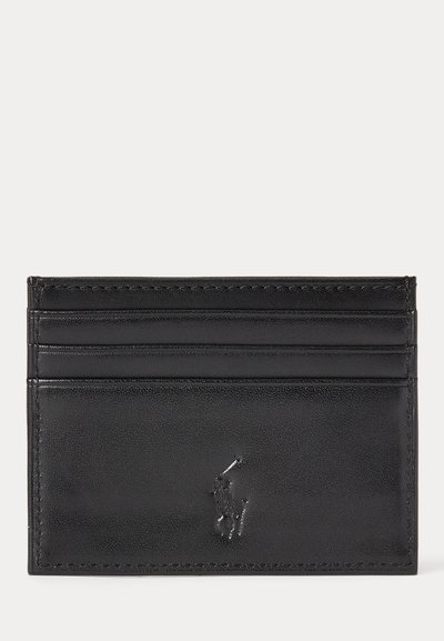Polo Ralph Lauren LEATHER BELT & CARD CASE GIFT SET - Bælter - black