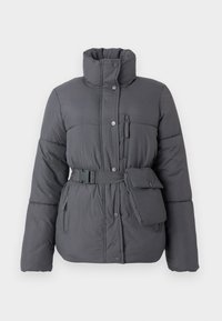 ONLELLIE POUCH PUFFER JACKET - Ziemas jaka - blackened pearl