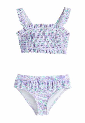 REGULAR FIT - FRILL  . - Bikini - purple everingham meadow spray