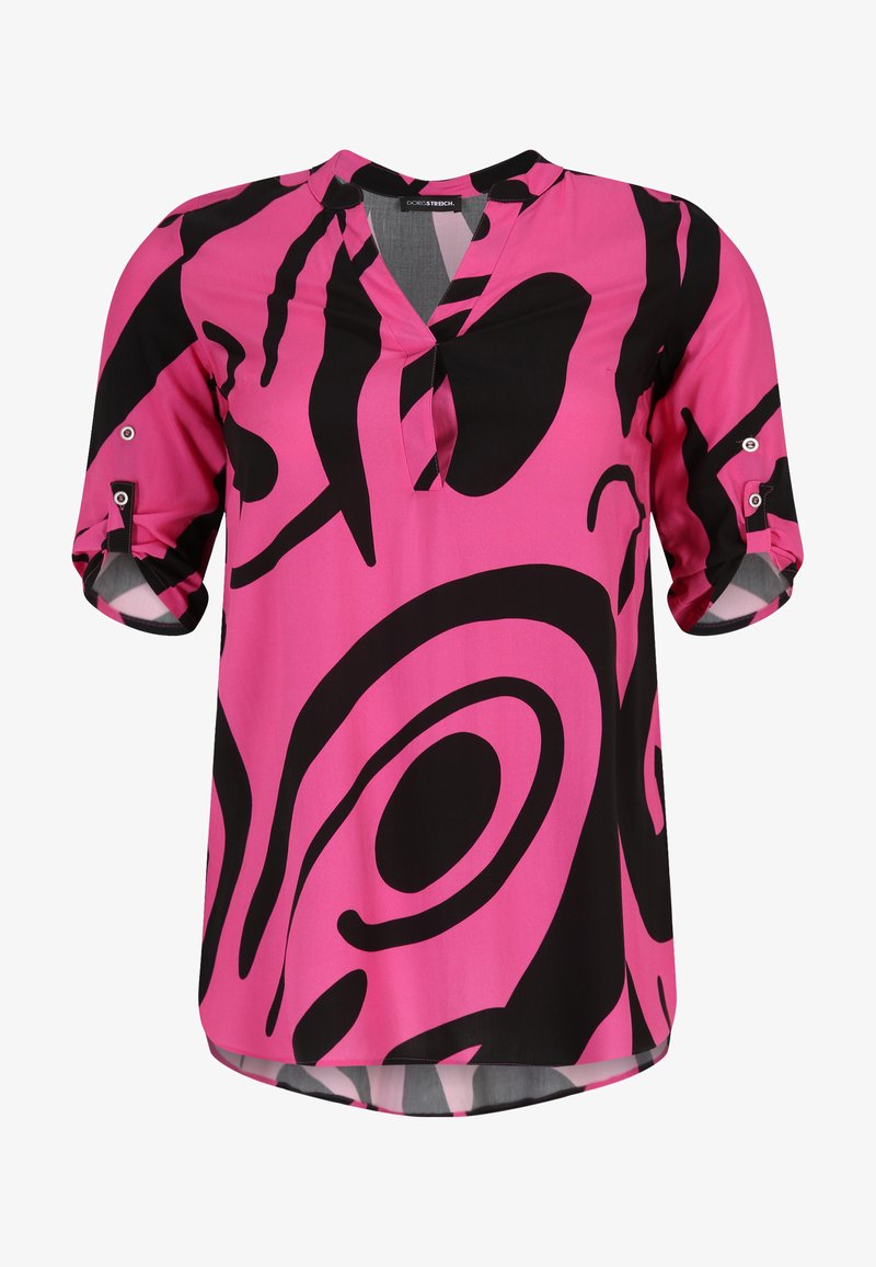 DORIS STREICH MIT ALLOVER MUSTER - Bluse - rosa